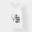 En Vazhi, Thani Vazhi (Black) Women's Tank Top in White Color